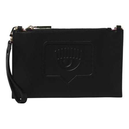 Chiara Ferragni Collection Bags Sort, Dame Clutch, Størrelse: ONE Size