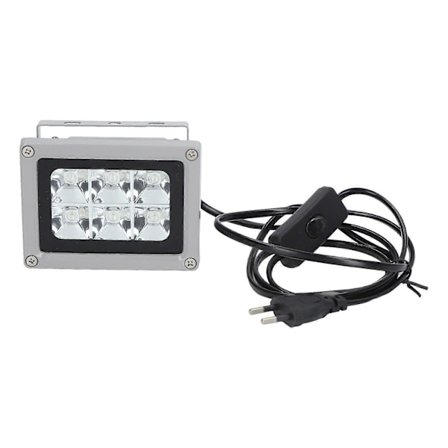 Hærdningslampe til harpiks, Plug and Play, professionel 405nm bærbar UV-lampe til 3D-printer AC85?265V EU-stik