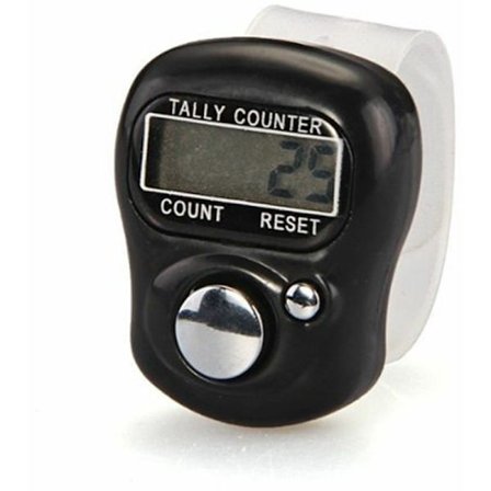 Digital handräknare Manuell räknare LCD-räknare