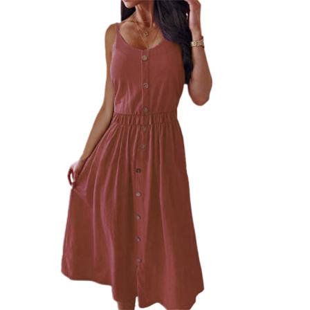Kvinnor Casual Klänningar S-3xl Kjol One-piece Kläder Dam