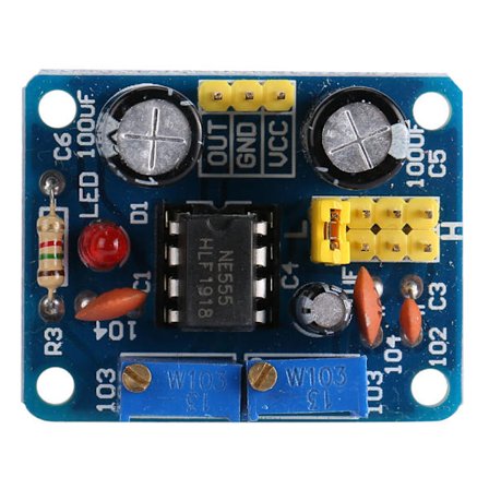 NE555 Pulsfrekvensgenerator Justerbar Duty Cycle Signalgenerator Board Module
