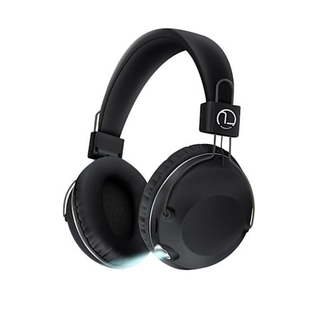 5.3 Headset Trådlöst Bluetooth-headset, All-Inclusive Ear Bass Plug Card, Samtal Teleskopisk Plug Line FM Med Belysning(Svart)