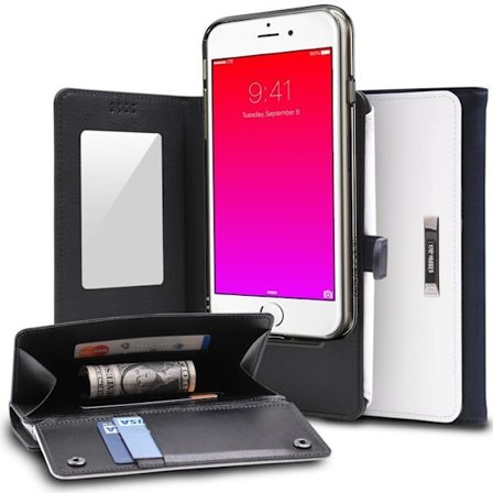 Ringke Wallet till iPhone 6 / 6S - Vit