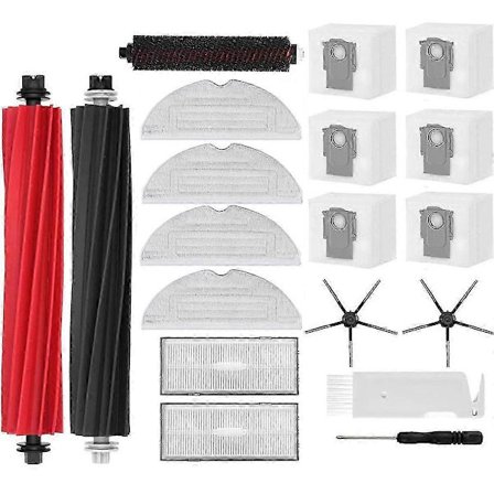 Tilbehør for S8 Pro Ultra hovedrullebørste sidebørster filter moppekluter, reservedeler til støvsugerrobot