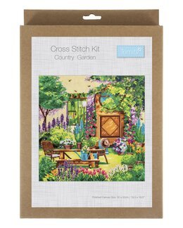 Stickpackung Bild Garten