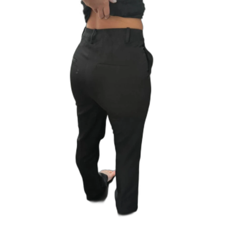 Svarta bootcut byxor