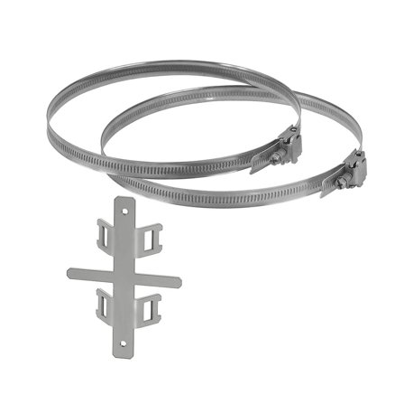 Hellermann Tyton KV MB 4 Stolpefeste for normkapsling 4 moduler, Elfordeling & strømforsyning