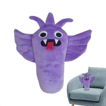 Banban Garden Monsters Plyslegetøj Dukker til Børn Store Mundmonstre Gyserdukke Drenge Piger Børn Fødselsdagsgaver a Legetøj 2023 (