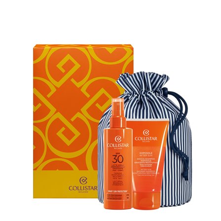 Collistar Cofanetto Latte Spray Abbronzante Idratante SPF30 - Cofanetto Solare