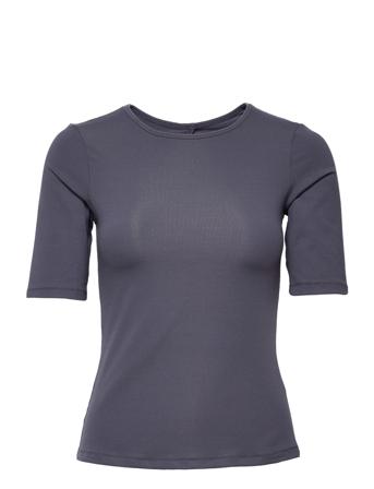 Rib Tee T-shirts & Tops Short-sleeved Blå Casall