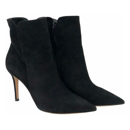 Gianvito Rossi Pre-owned Pre-owned Gianvito Rossi Ankle Støvler In Black Suede Sort, Dame, Størrelse: 39 EU