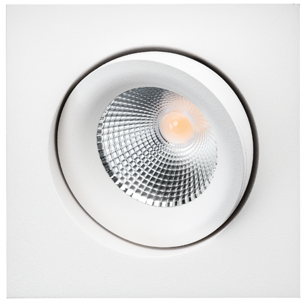 SG Armaturen Junistar Lux Square Downlight 7 W, 540 W, Belysning