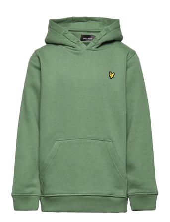 Classic Oth Hoody Fleece Hoodie Trøje Grøn Lyle & Scott Junior