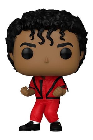 Michael Jackson POP! Rocks Vinyl Figur Thriller 9 cm