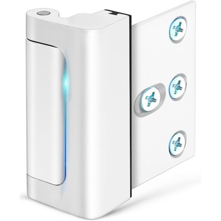 Hjemmesikkerhed Dørforstærkningslås Opgraderede hoveddørslåse til børnesikkerhed Modstår 800 lbs Metal Børnesikker Dørlås til indvendig dør til