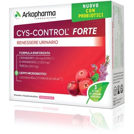 Arkopharma Cys Control Forte Probiotici 15 Bustine