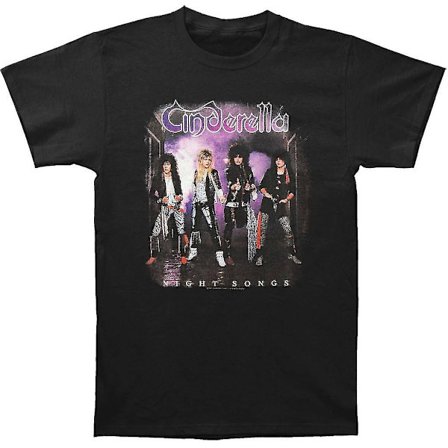 Cinderella Night Songs Album T-shirt