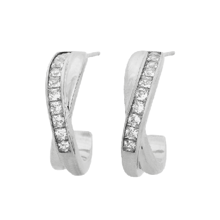 Edblad Andorra Creoles Duo L Steel Smycken & klockor Dam Grå ONESIZE