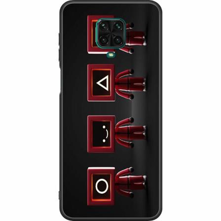 Xiaomi Redmi Note 9 Pro Svart Skal Squid Game