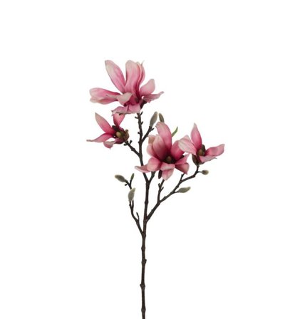Mr Plant Kunstig gren Magnolia-Rosa H50cm