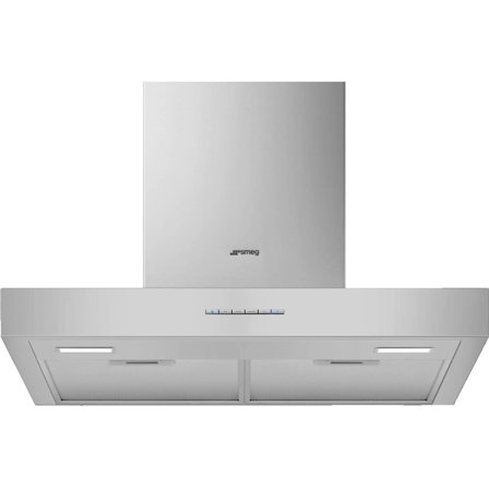 Smeg KBT600XE vægmonteret emhætte - Stål | KitchenOne