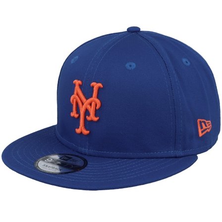 New Era - MLB Blå snapback Keps - New York Mets MLB 9FIFTY Blue/Orange Snapback @ Hatstore