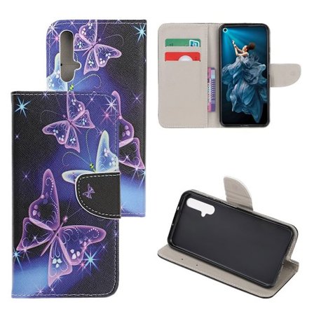 Wonderland Honor 20 kotelot - Violetit Perhoset