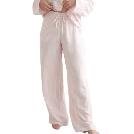 aim'n Winter Bloom Stripe Pyjama Pants Sovkläder Dam Rosa 42