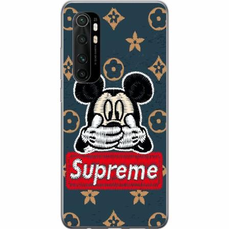 Xiaomi Mi Note 10 Lite Genomskinligt Skal Happy Sup...