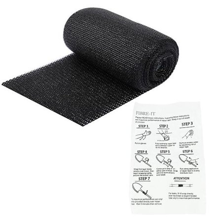 Fiberglass Reparasjonssett Rør Enkle Verktøy Møbler Trehåndtak Reparasjon Hurtigherdende Reparasjon Vikling-WELLNGS