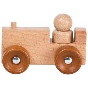 Wood Little Retro Tractor 12+ months - Vehicles - 12+ months - Beige
