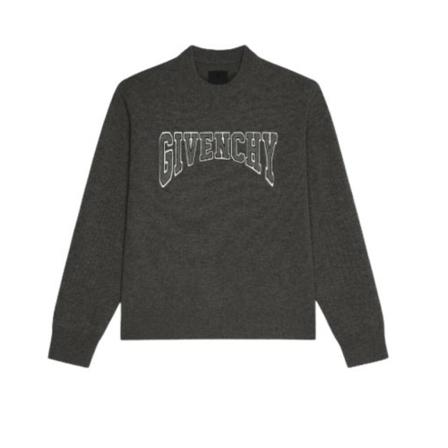 Givenchy, Sweater Zwart, Heren, Maat:L,wol