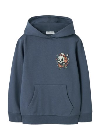 name it Nkmbastian Ls Swe Wh Bru Box Ps Noos - Blue - 116