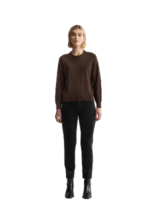 Newhouse Byxa Cord Nora Byxor Dam Svart 38