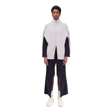 MM6 Maison Margiela Cape Grå, Dame Poncho
