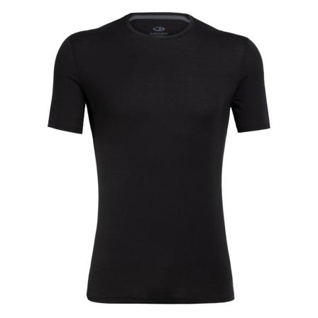 Icebreaker Men's Anatomica Shortsleeve Crewe Men short-sleeved sweaters Black M