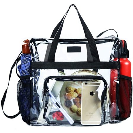 Transparent Shoppingveske for Fitness, Reiser og Utendørsaktiviteter