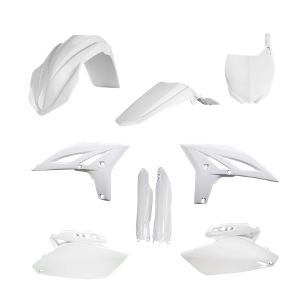 Kit Plastiche Completo Acerbis Yamaha Bianco - Yamaha YZ 250F 2010-2013