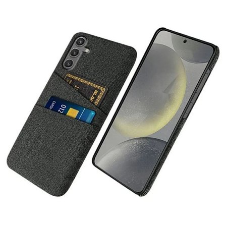 Samsung Galaxy S25 Case with Card Slots - Black