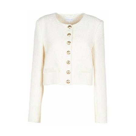 Patrizia Pepe Light Jakke Hvid, Dame