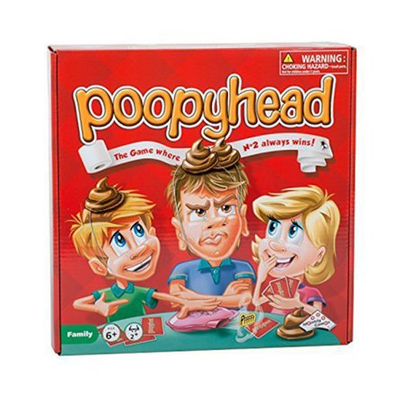Poopyhead Dirty Action Solitaire Bordspel Schack Kort Trick Leksak