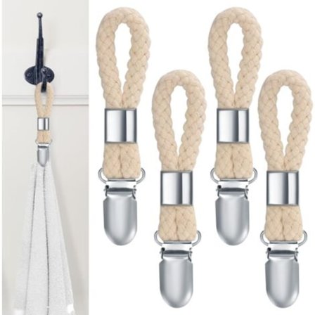 Ahlsen Håndkleklype, Oppvaskhåndklehenger, Oppvaskhåndklekrok, Badehåndkleholder, Oppvaskhåndkleholderklyper, Skap for oppheng av håndklær/NC/