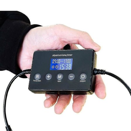 Akvarielampa Kontroller 4 Lägen Soluppgång Solnedgång Akvariedimmer LED-Lampa För Akvarium Timer