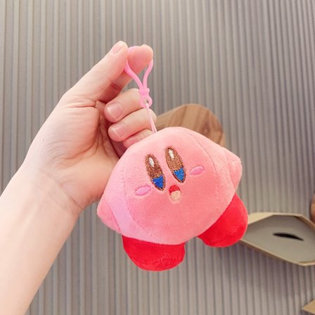 Kirby nøkkelring Anime plysj nøkkelring 10 10
