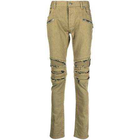 Balmain Slim-fit Jeans grön, Herr, Herr, Storlek: W31