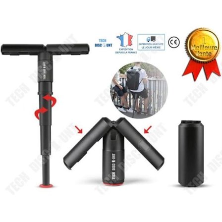 Fällbar Bänk - TD - Camping - Lätt - Svart - 1 Plats - Unisex