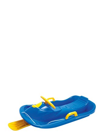 Steerable Bobsled Blue 95 Cm Blue Dantoy