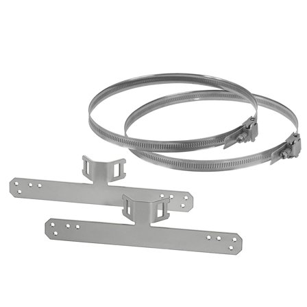 Hellermann Tyton DK MB 3 Stolpfäste för dosa 3, Installationsmaterial