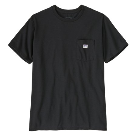 Patagonia Shop Sticker Pocket Responsibili-Tee Black - S