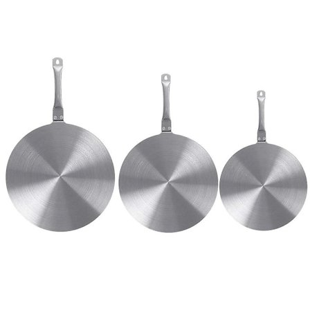 Induktionsplatta i rostfritt stål